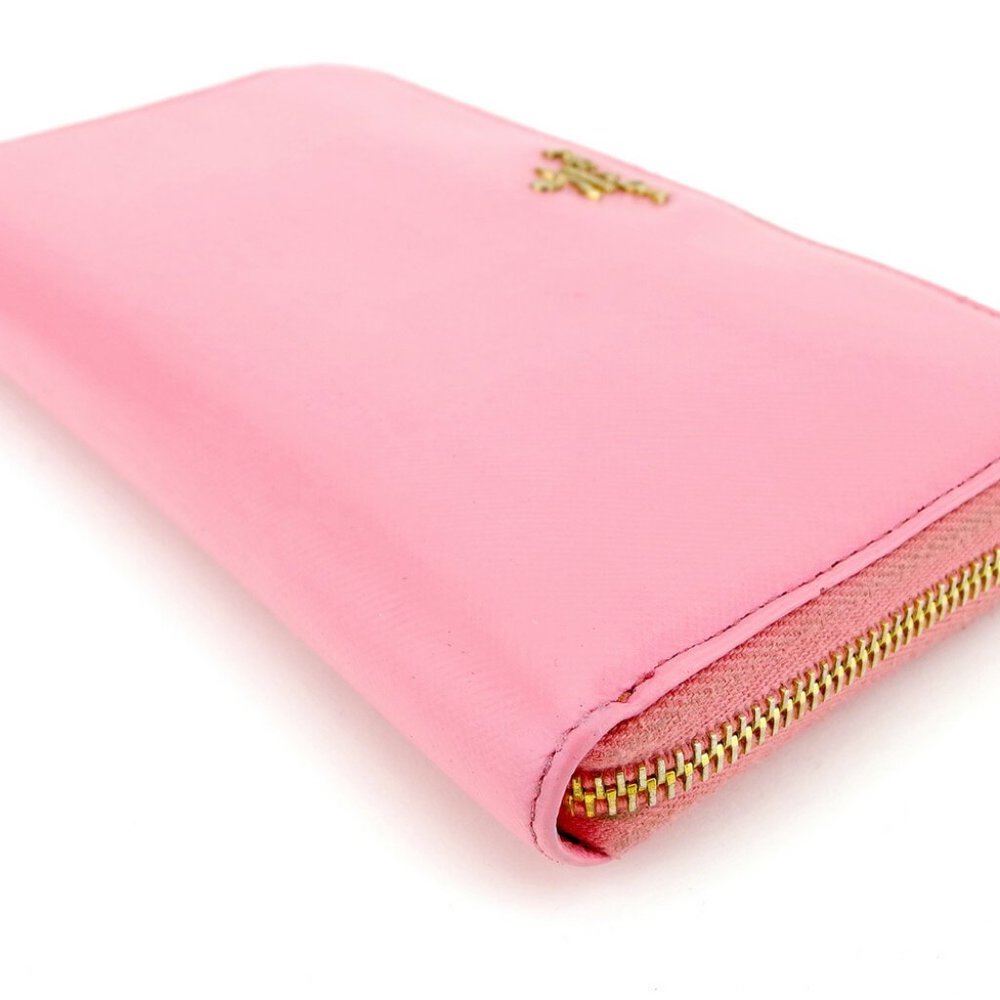 PRADA Purse Pink Leather Authentic - Picture 5 of 8